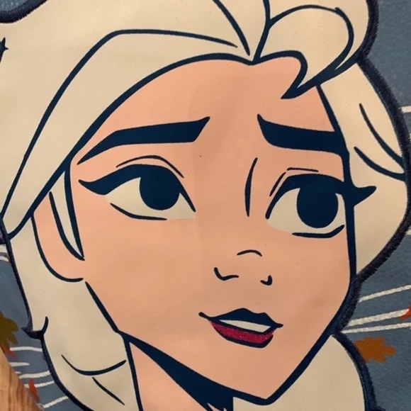 NWT Disney Dani By Danielle Nicole Frozen II Elsa Handbag Purse Tote - Picture 2 of 10